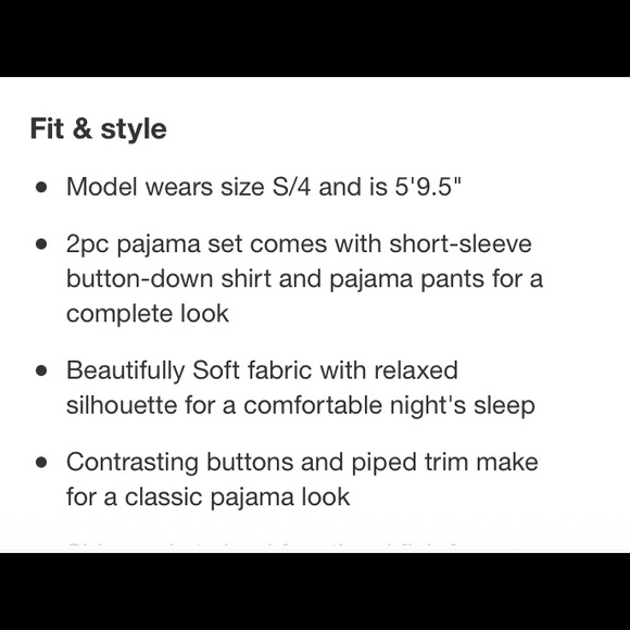 Women's Short Sleeve Notch Collar PJ Set - Picture 3 of 3